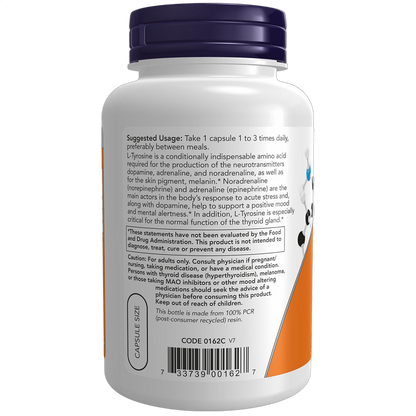 L-Tyrosine, 500mg
