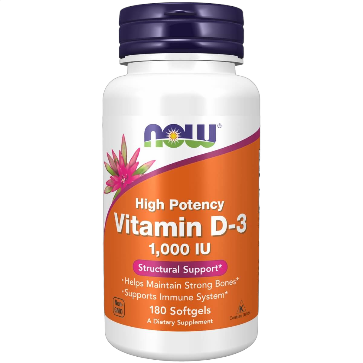 Vitamin D-3, 1000IU