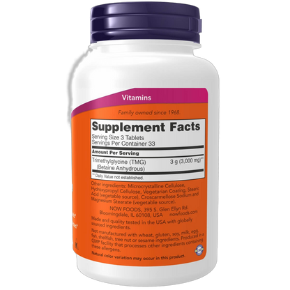 TMG Betaine 1000mg