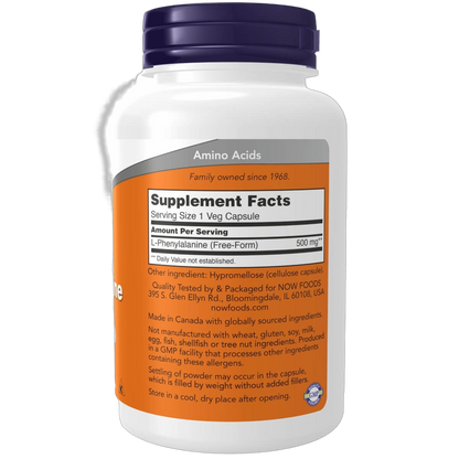 L-Phenylalanine, 500mg