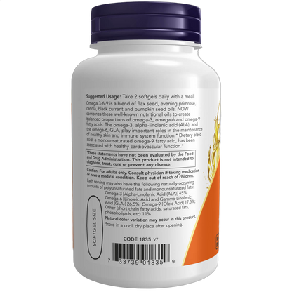 Omega 3-6-9, 1000mg