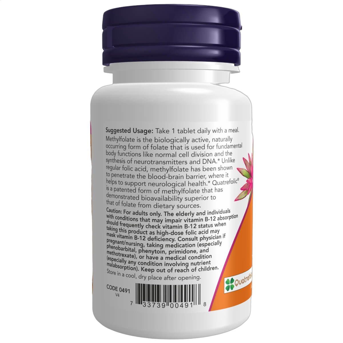 Methyl Folate, 1000mcg