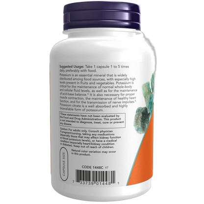 Potassium Citrate, 99mg