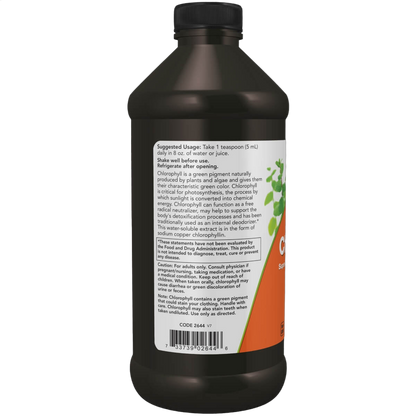 Liquid Chlorophyll, Mint Flavour