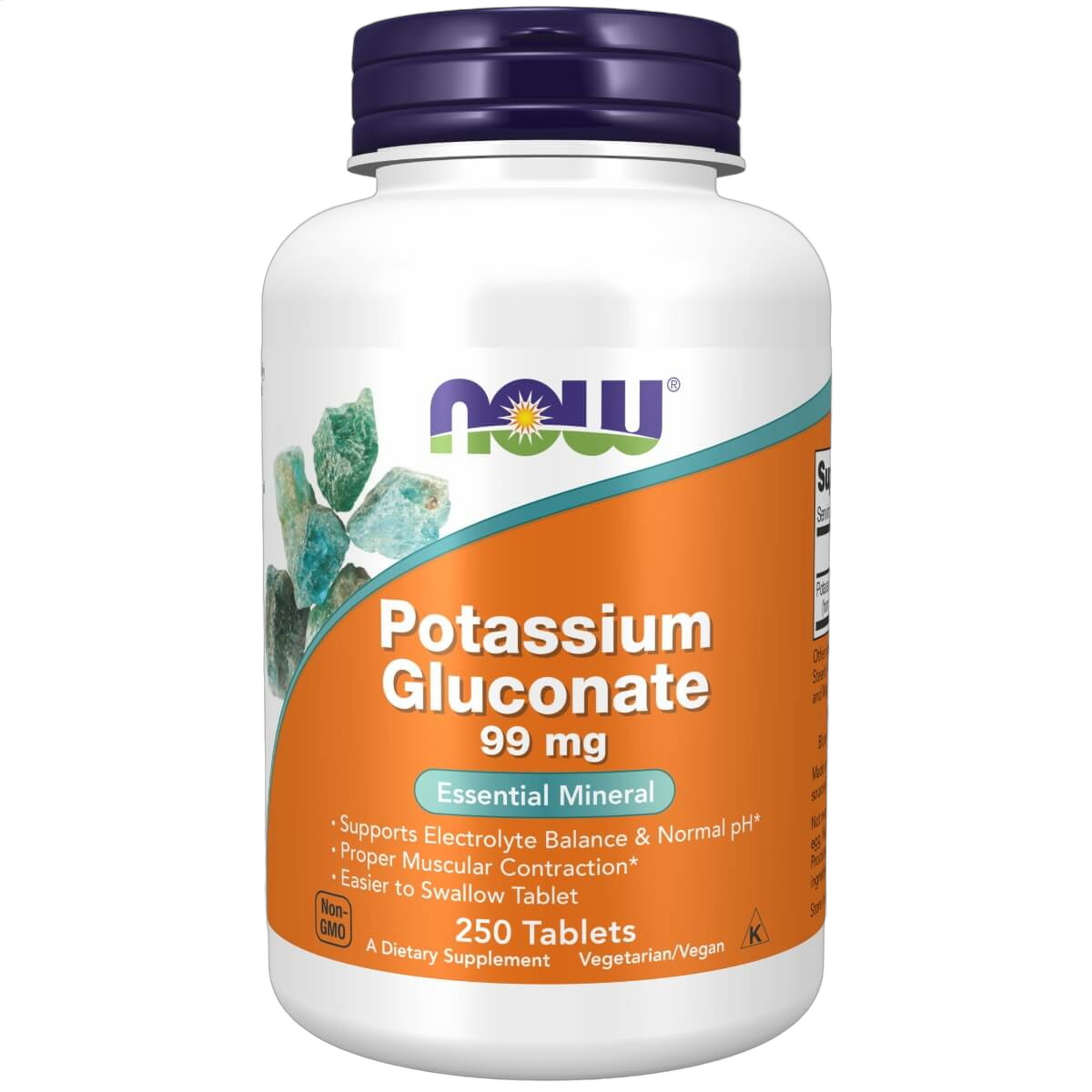 Potassium Gluconate, 99mg