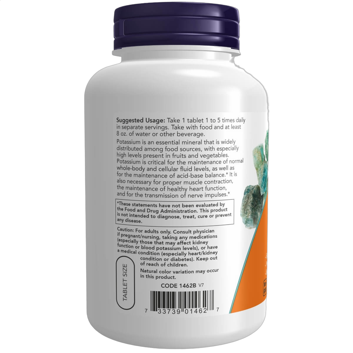 Potassium Gluconate, 99mg