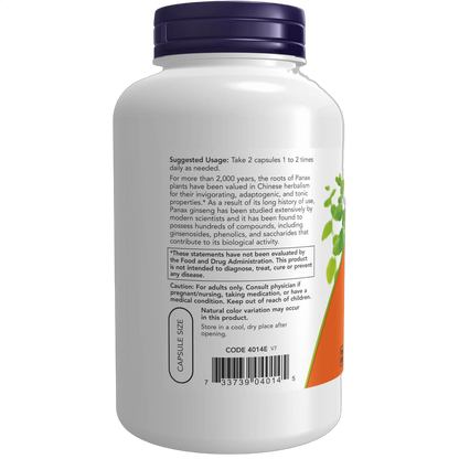 Panax Ginseng Extract, 500mg