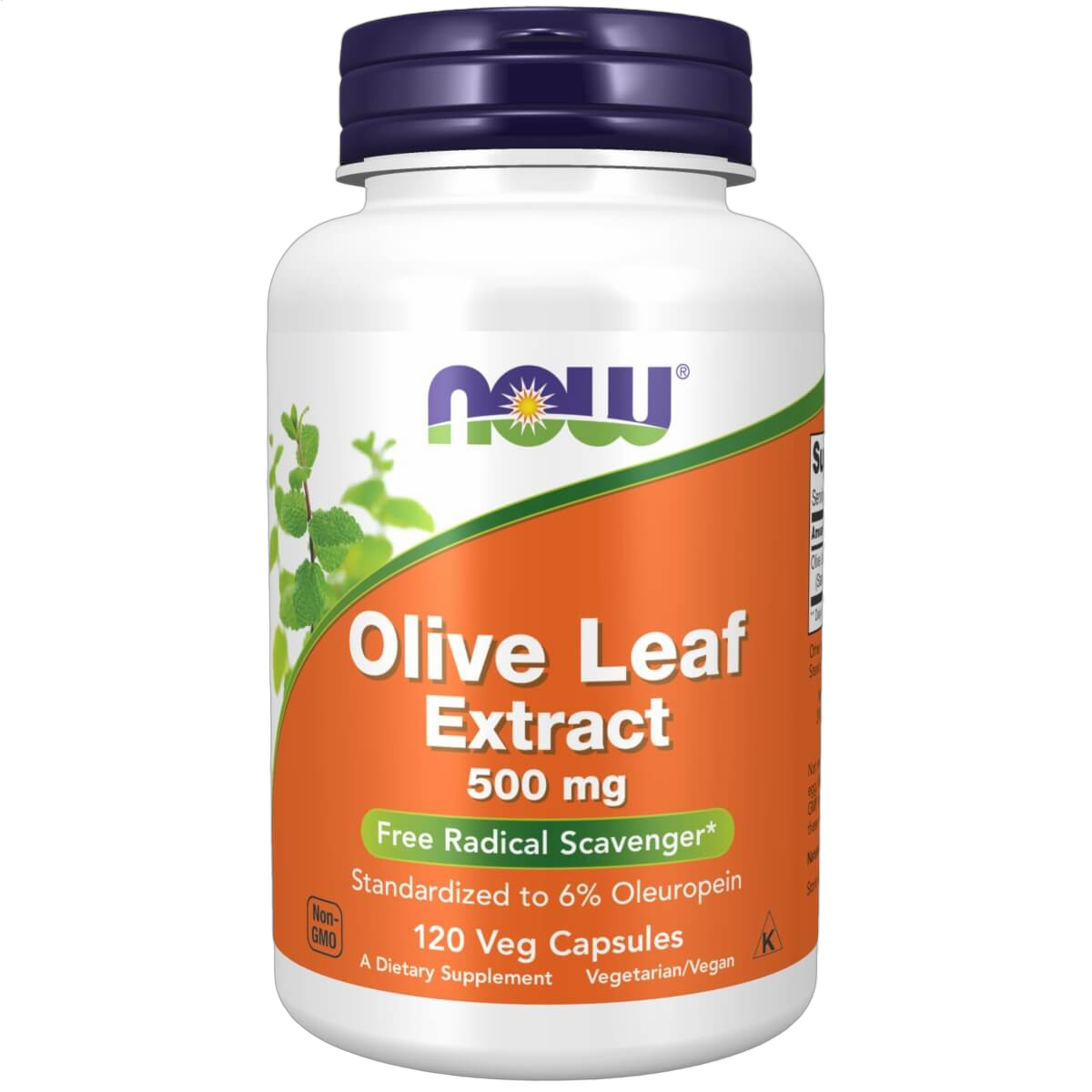 Olive Leaf Extract, 500mg