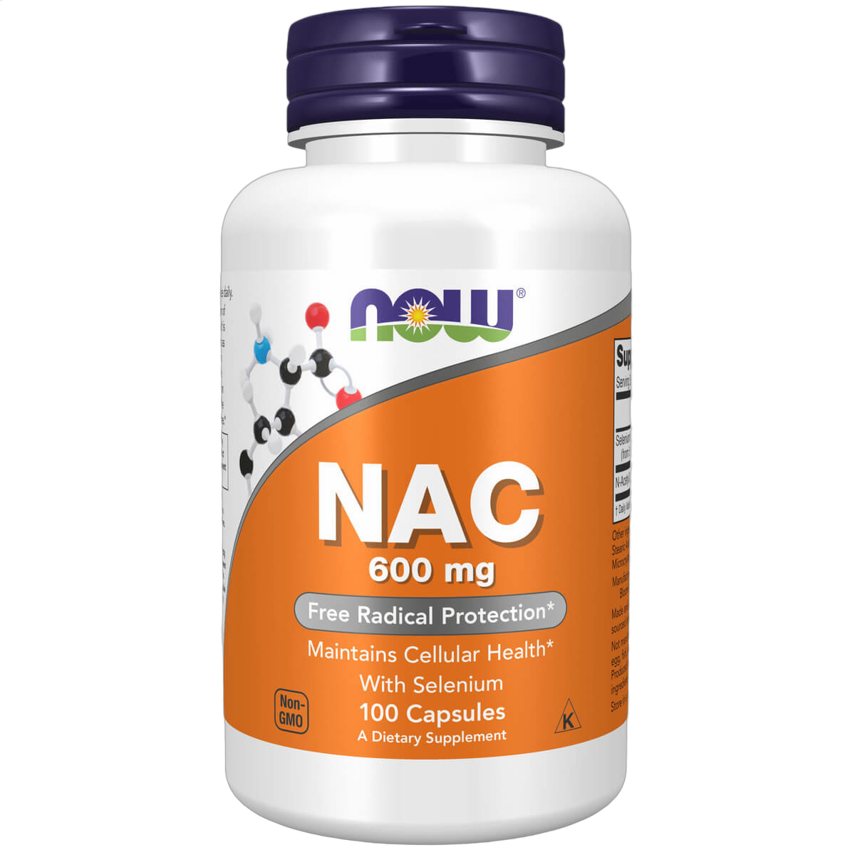 NAC-Acetyl Cysteine, 600mg