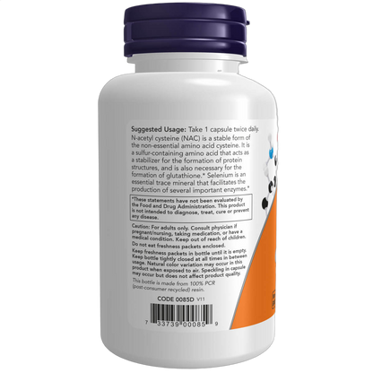 NAC-Acetyl Cysteine, 600mg