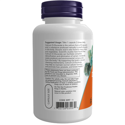 Calcium D-Glucarate, 500mg