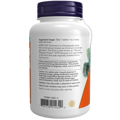 GTF Chromium, 200mcg