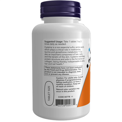 L-Cysteine, 500mg