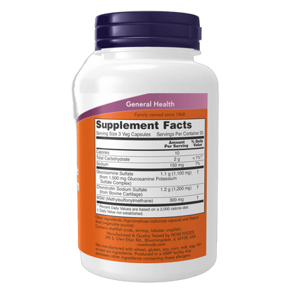 Glucosamine & Chondroitin with MSM