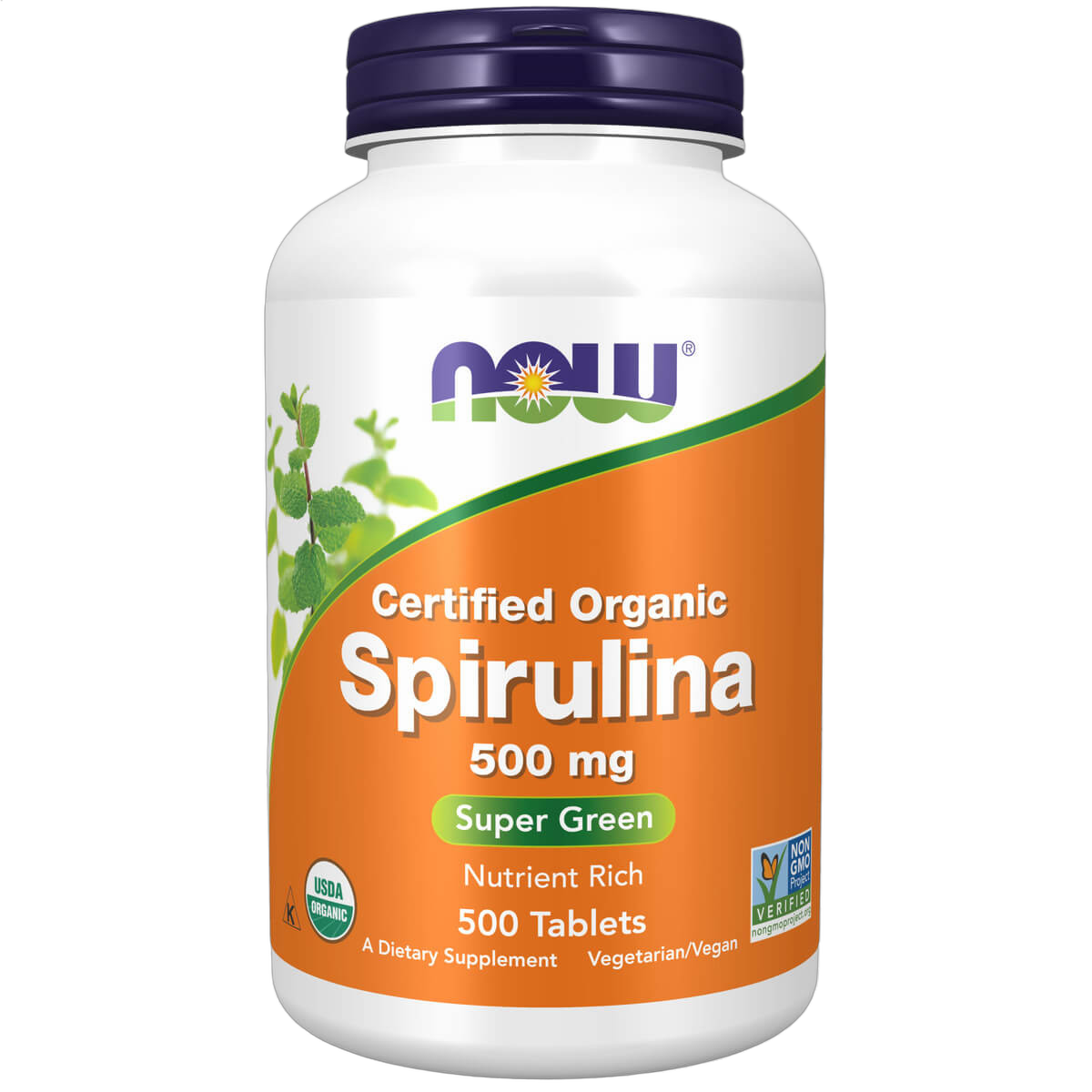 Spirulina, 500mg