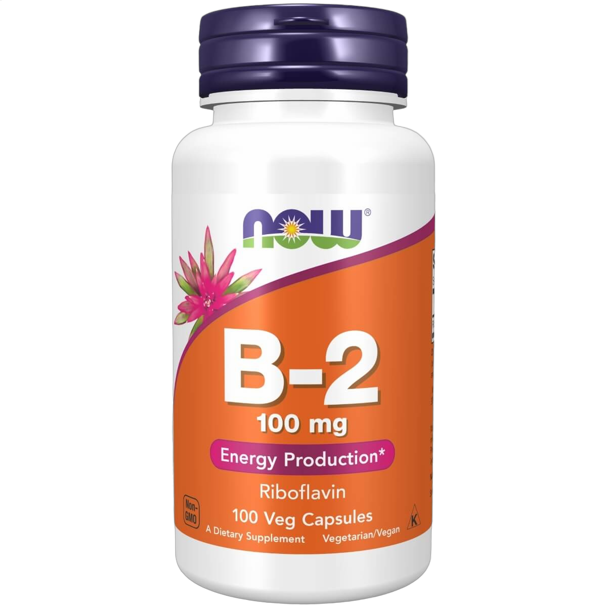 Vitamin B2 (Riboflavin), 100mg