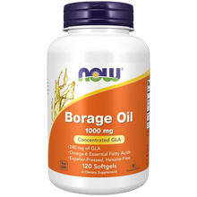 Borage Oil, 1000mg with 240mg of GLA
