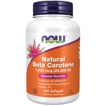 Natural Beta Carotene, 7500mcg (25000IU)