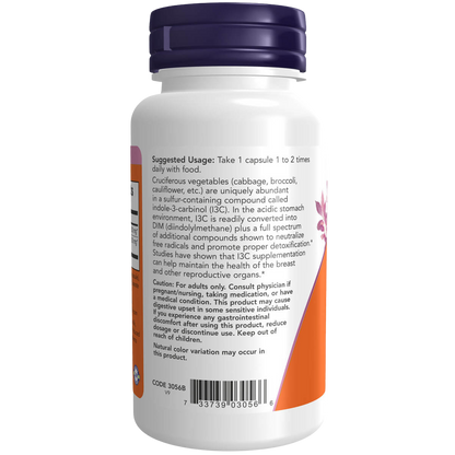 Indole-3-Carbinol (I3C), 200mg