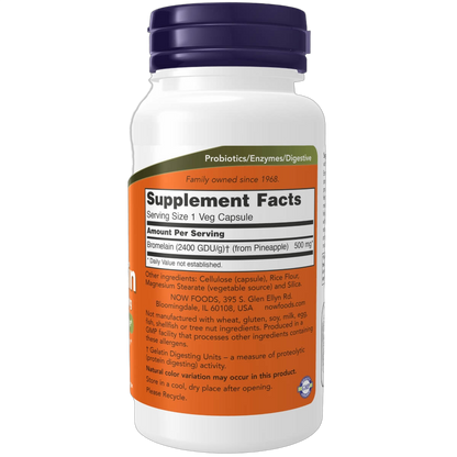 Bromelain 2400 GDU/g - 500mg