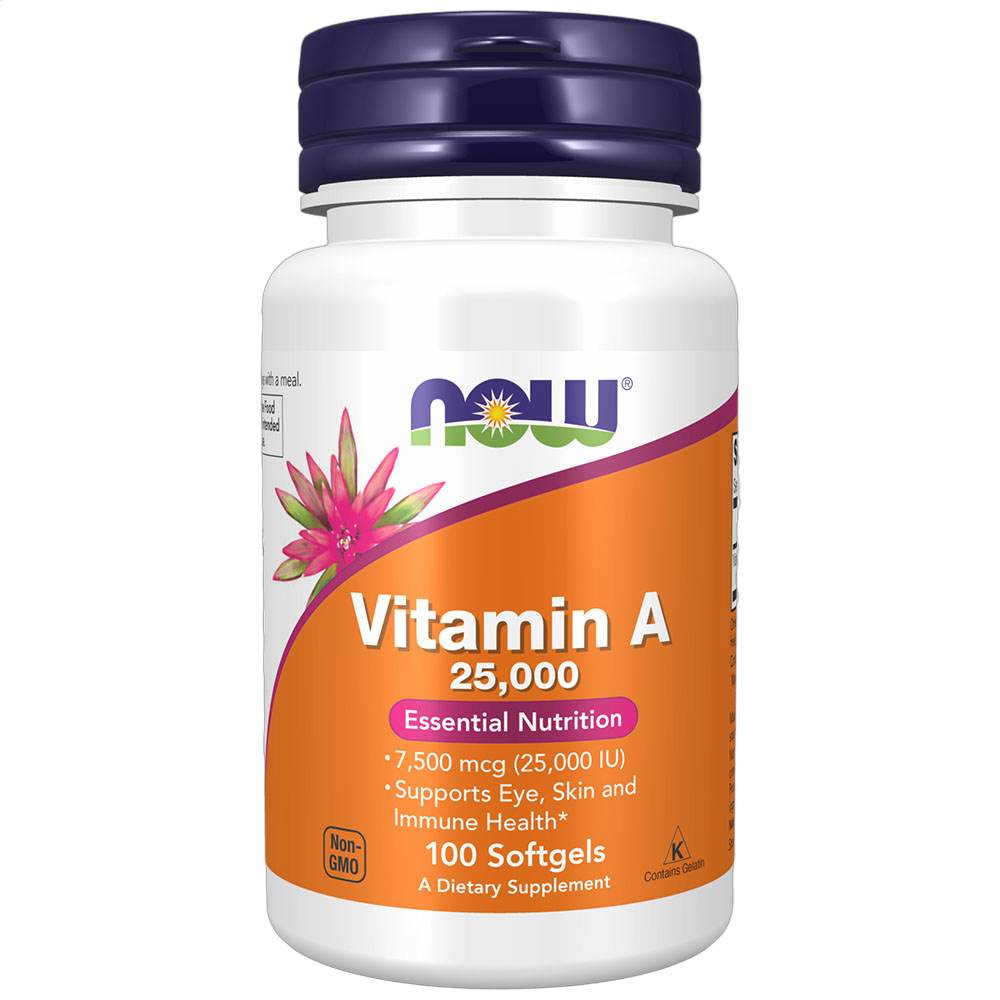 Vitamin A, 25000iu