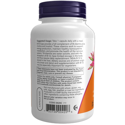 Vitamin B-50, 50mg