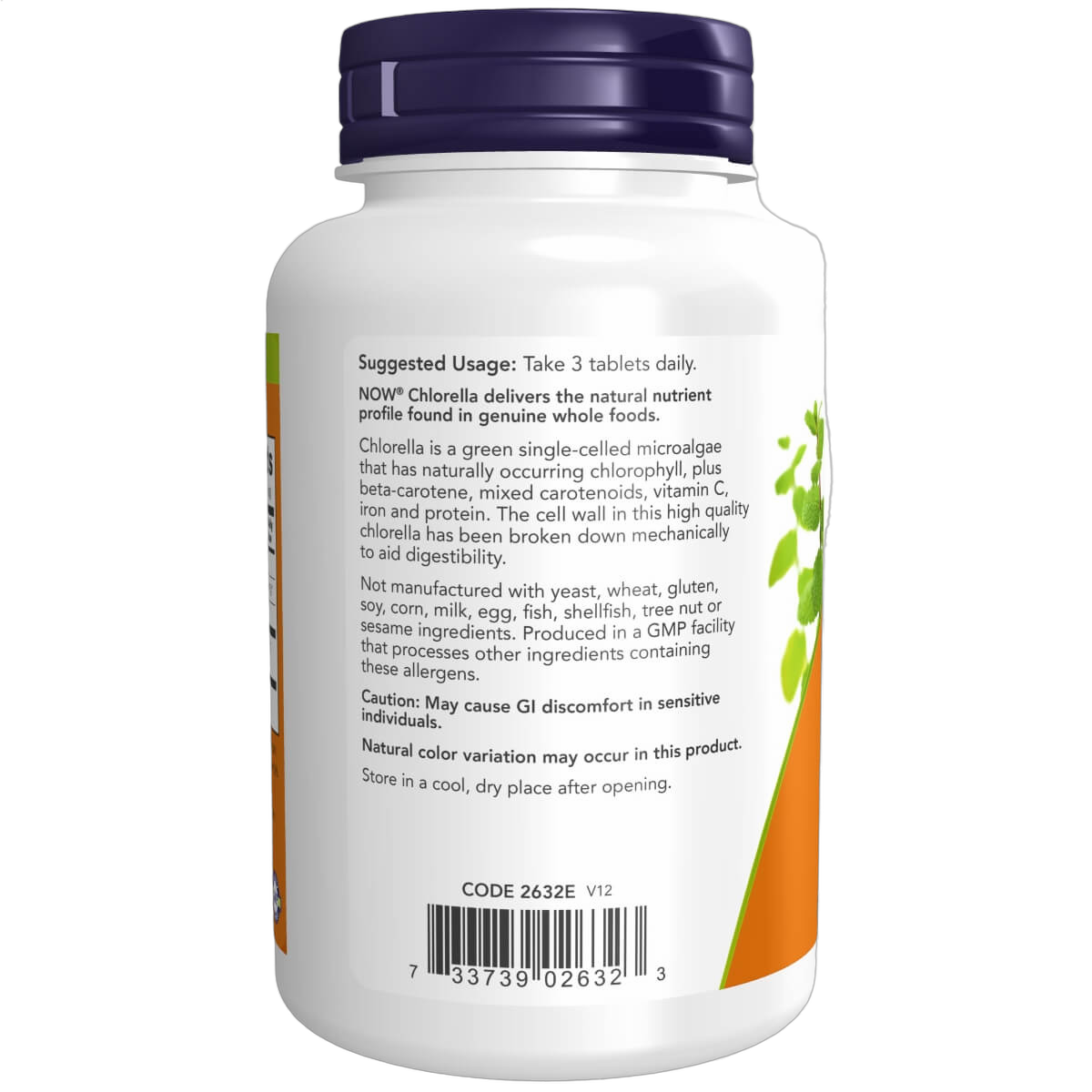 Chlorella, 1000mg
