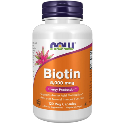 Biotin, 5000mcg