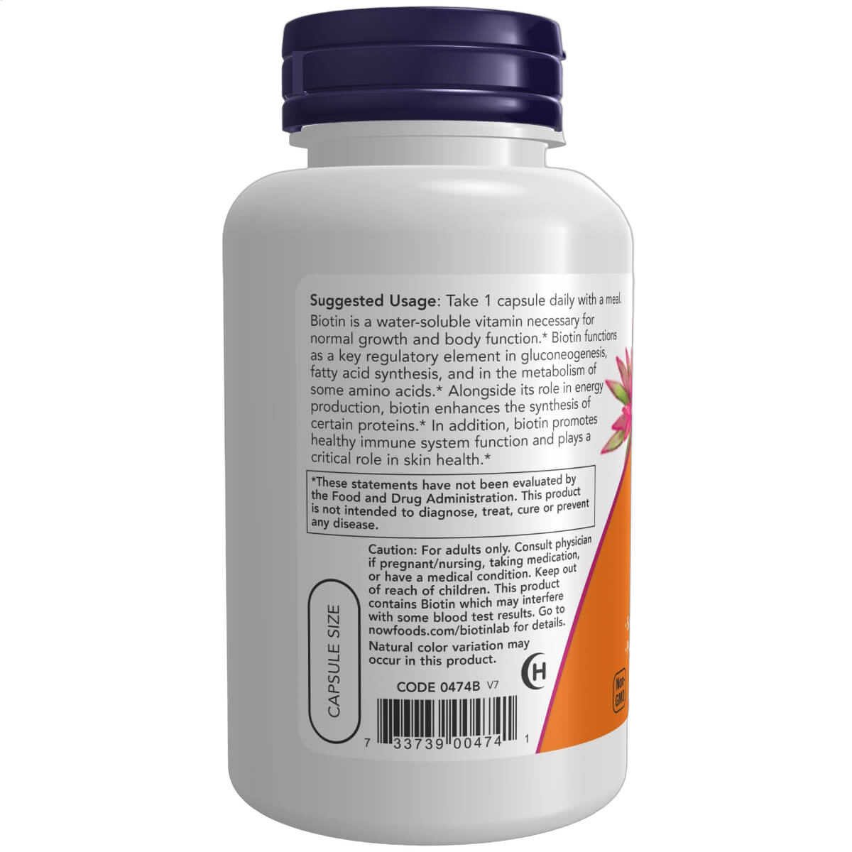 Biotin, 5000mcg