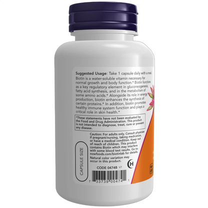Biotin, 5000mcg