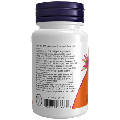 Vitamin D-3, 2000IU