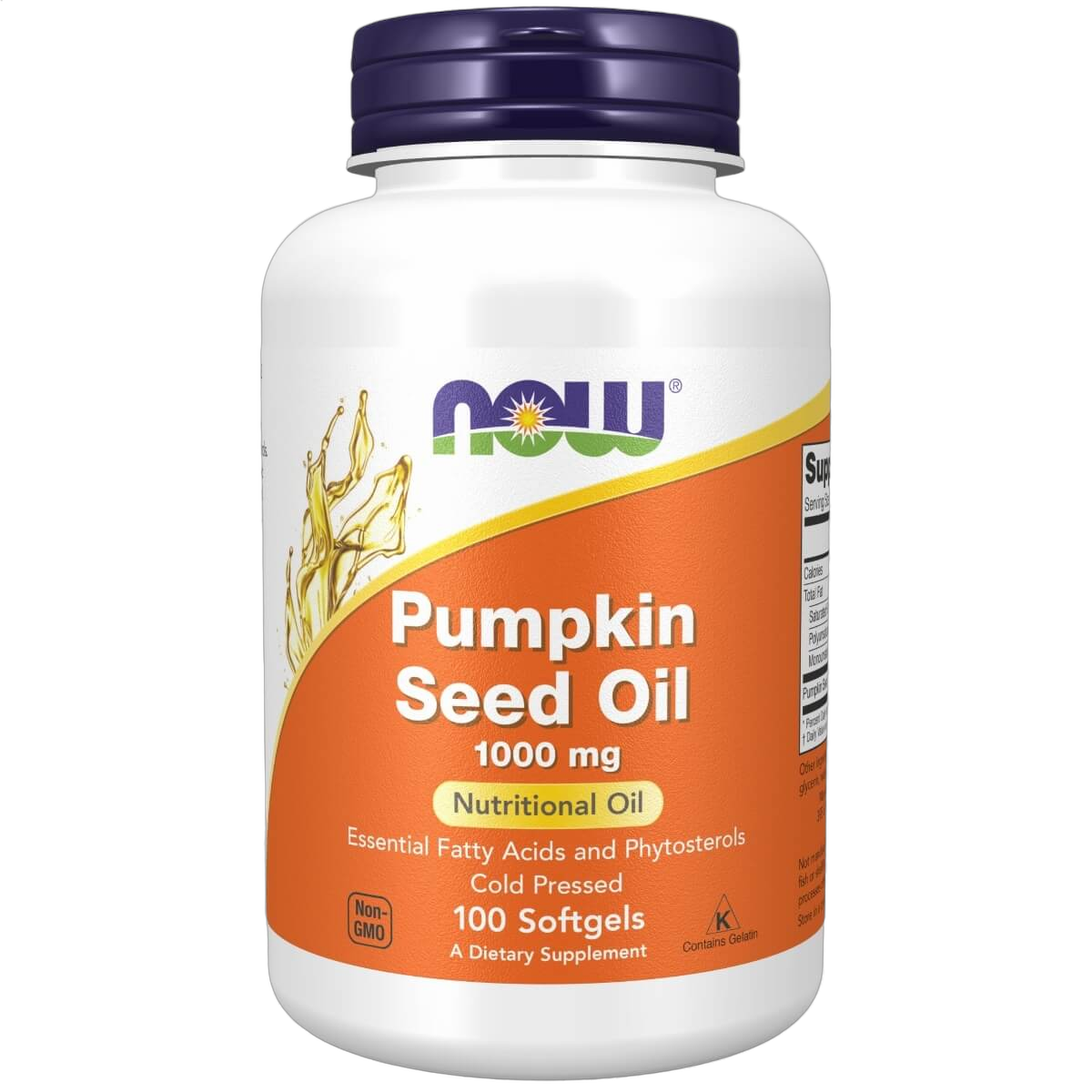 Pumpkin Seed Oil, 1000mg