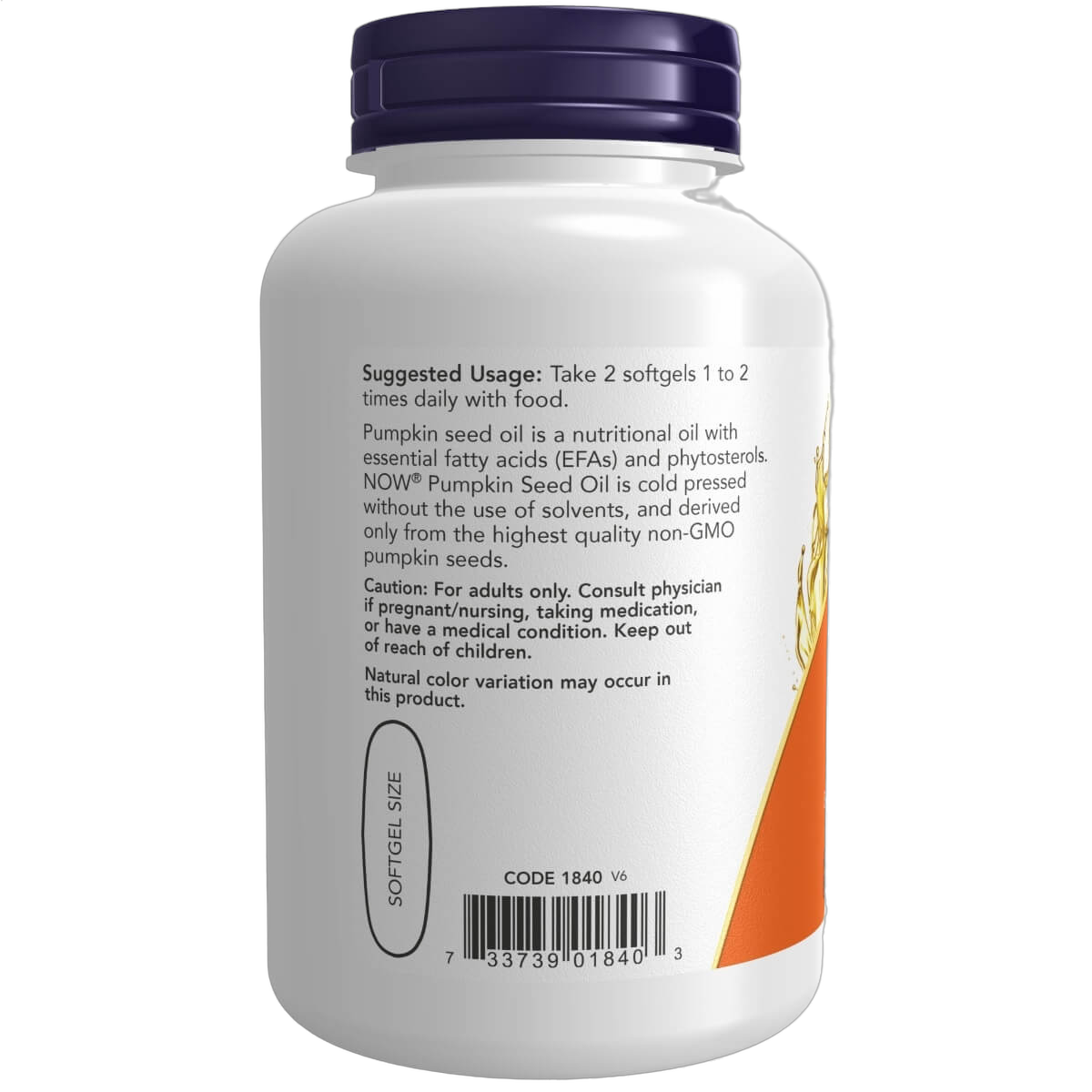 Pumpkin Seed Oil, 1000mg