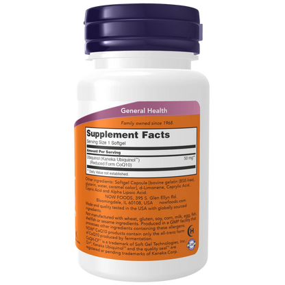 Ubiquinol CoQH-CF, 50mg