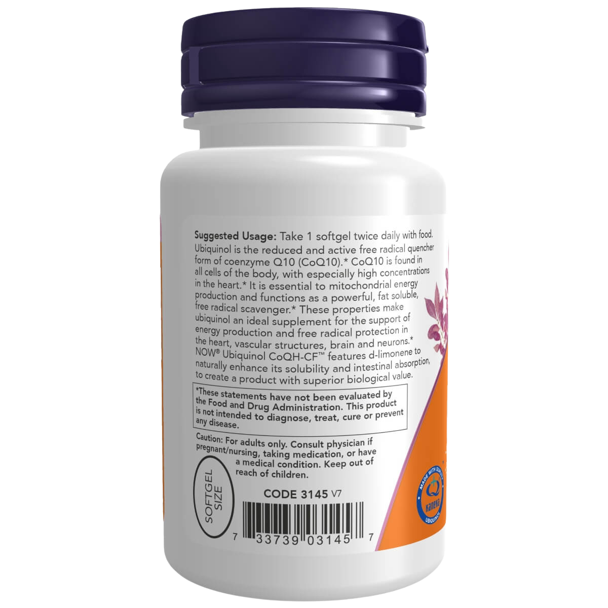 Ubiquinol CoQH-CF, 50mg