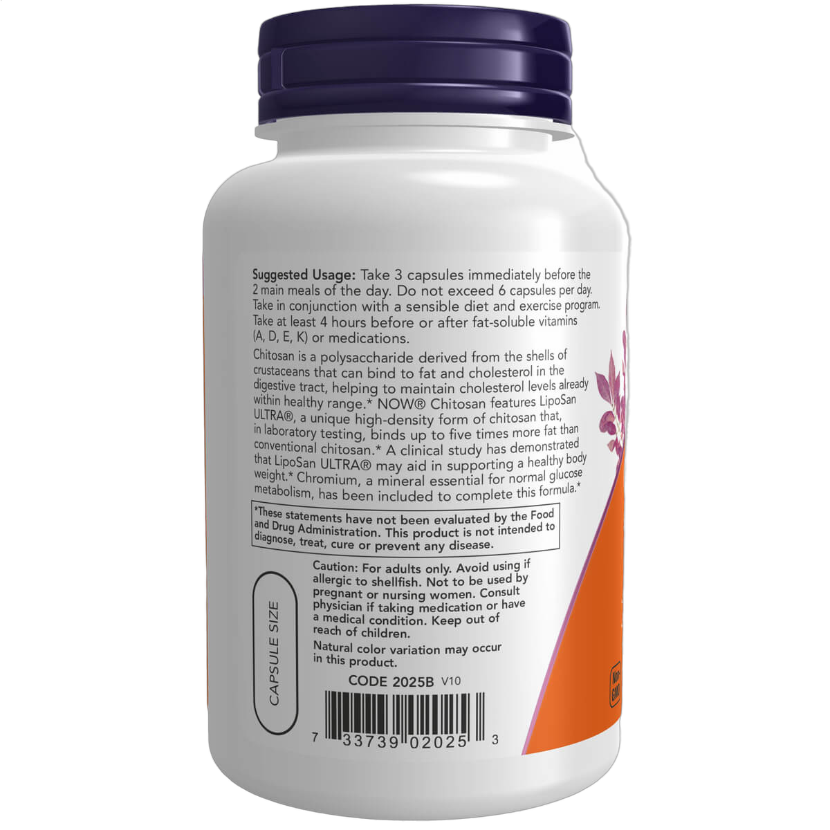 Chitosan, 500mg plus Chromium