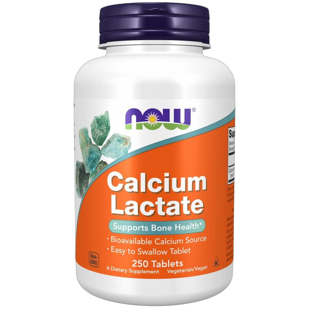 Calcium Lactate, 250 Tablets