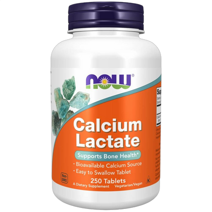 Calcium Lactate, 250 Tablets