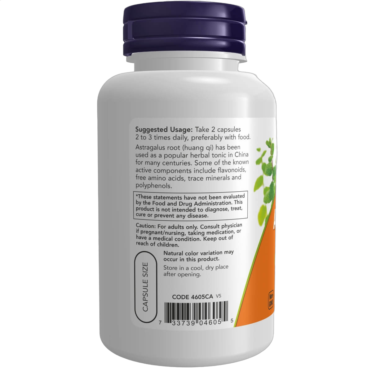 Astragalus, 500mg