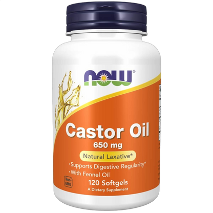 Castor Oil, 650mg
