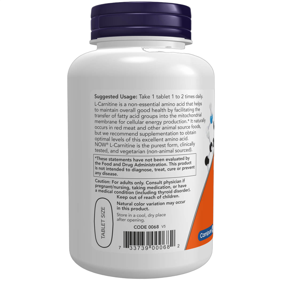 L-Carnitine, 1000mg