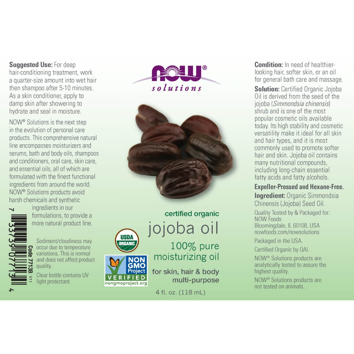 Organic Jojoba Oil