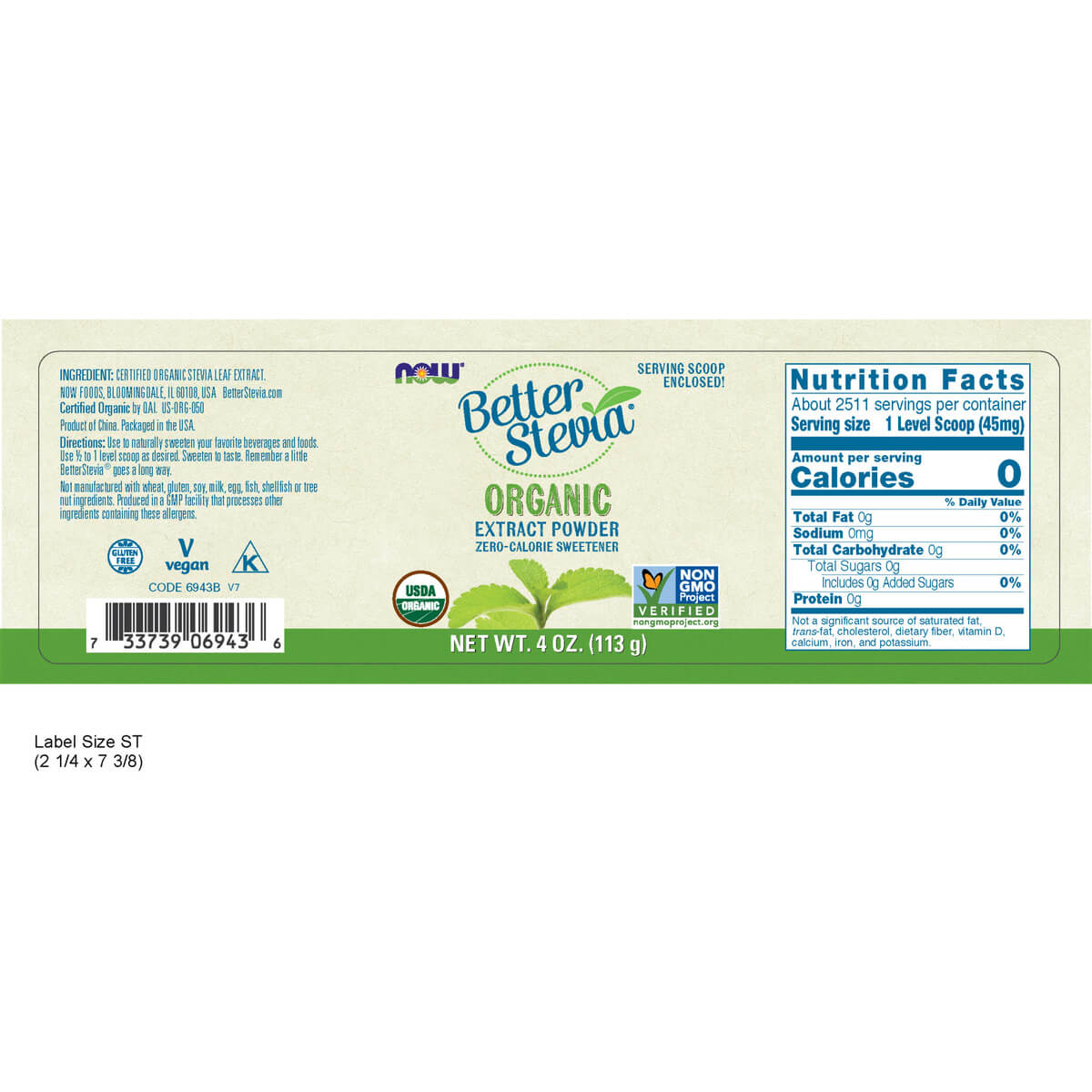 Better Stevia Organic Extract