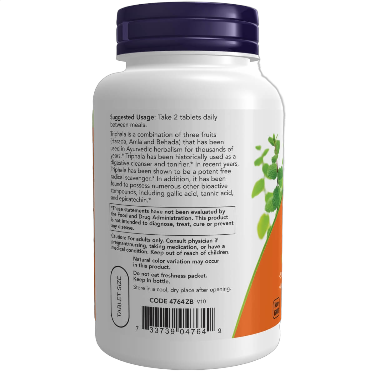 Triphala, 500mg