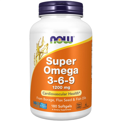 Super Omega 3-6-9, 1200mg