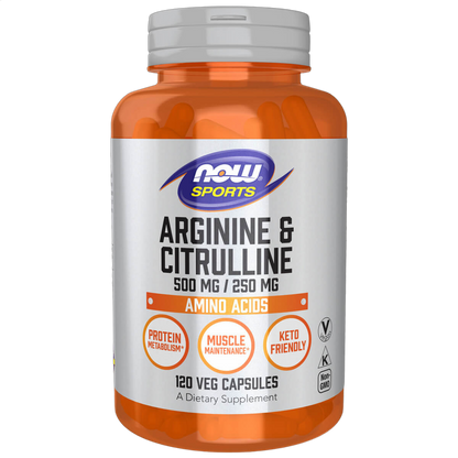 Arginine & Citrulline, 500mg/250mg