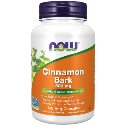 Cinnamon Bark, 600mg
