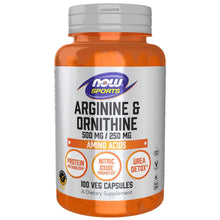 Arginine & Ornithine, 500/250mg