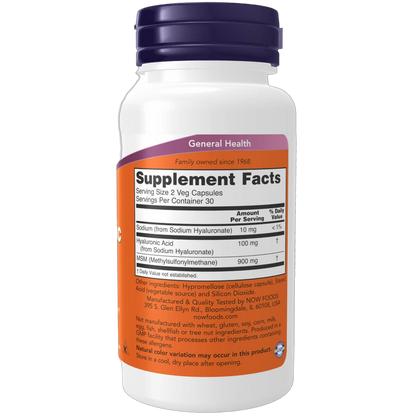 Hyaluronic Acid, 50mg