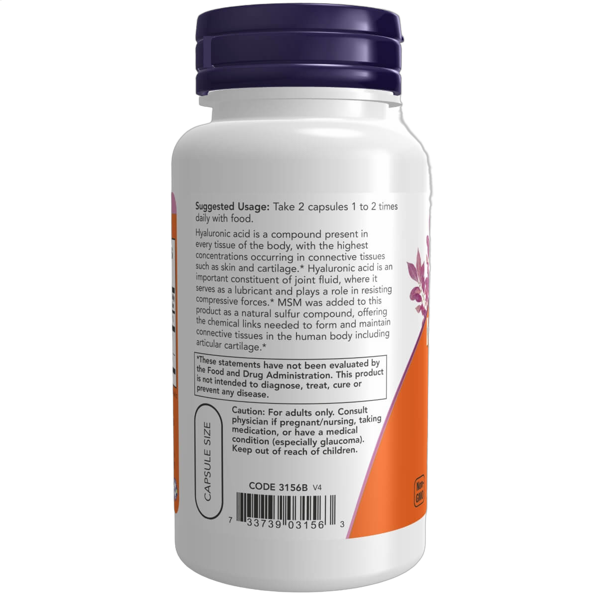 Hyaluronic Acid, 50mg
